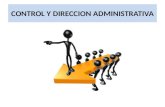 Control y direccion administrativa