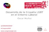 Ponencia Óscar Muñoz en I Congreso Empresarial e Institucional LGBT Friendly 2016