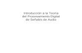 Introducción a la Teoría del Procesamiento Digital de Señales de ...