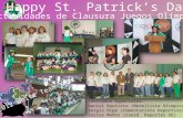 Happy St. Patrick's Day Actividades de Clausura
