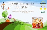 Convocatoria Proyecto Ecologico 7° ENDAVI 2014