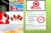 Visas Canad y Suiza