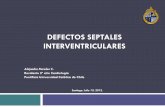 Defectos septales interventriculares - Comunicación interventricular (CIV)