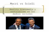 Macri vs Scioli en las redes sociales durante la campaña presidencial de 2015