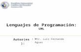 Lenguajes de programación: UML