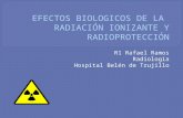 Efectos biologicos de la radiación ionizante y radioprotección