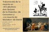 La muerte en Don Quijote de la Mancha y La muerte de Sócrates