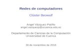 Redes: clúster Beowulf