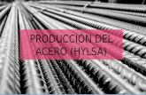 Producción del acero (hylsa)