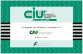 Ciudades Sostenibles: Acción del CAF - Lic. Angie Palacios