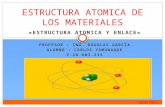 Asignacion 2 tecnologia materiales estructura atomica de los materiales