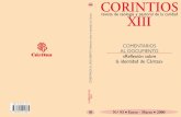 Comentarios al documento reflexión sobre la identidad de caritas corintios xiii