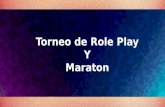 Practicas de Trabajo Sesión 7 (4/4) "Torneo de Role Play y Maratón"