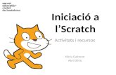 Iniciació a l'Scratch
