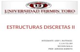 Estructura discreta ii (ejercicios propuestos)