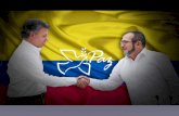 Firma del acuerdo de Paz en Colombia
