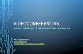 Videoconferencias. Ventajas y desventajas y desventajas de 5 herramientas