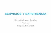 Servicios y diseño de experiencias