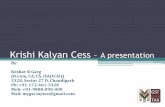 Krishi kalyan cess – a presentation
