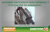 Gómez Pastor, Pedro M. (Gamesystem España SA): Sistemas anticaída para montaje y utilización de andamios
