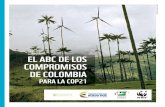 El ABC de los compromisos de Colombia para la COP21