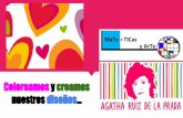 Colorea dibujos de agatha ruiz dela prada (fashion+art+maths+tic)
