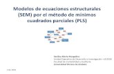 Unidad 2. modelos de ecuaciones estructurales por el método de mínimos cuadrados parciales