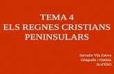 Tema 4. Els regnes cristians peninsulars