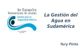 Encuentro de jovenes-La gestión del Agua en Sudamérica