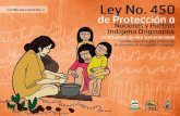 Ley No. 450 de Protección a Naciones y Pueblos Indígena Originarios en Situación de Alta Vulbnerabilidad