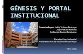 Gbi portal institucional y genesis