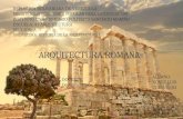 Estudio De La Arquitectura Romana