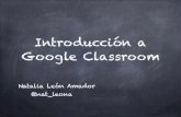 Introducción a Google Classroom