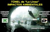 Colombia. Tunel de la línea, impactos ambientales