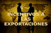 Incentivos a la exportaciones colombianas