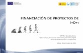 CDTI. FINANCIACIÓN DE PROYECTOS DE I+D+i