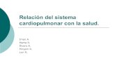 Relación del sistema cardiopulmonar con la salud