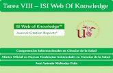 Tarea VIII - ISI Web Of Knowledge
