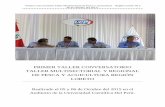 Informe Final Conversatorio Taller Multisectorial de Pesca y Acuicultura. Región Loreto 2015.