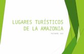 Lugares turísticos de la amazonia. fernando jara