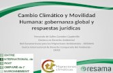 Fernanda de Salles "Cambio climático y movilidad humana: gobernanza global y respuestas jurídicas"