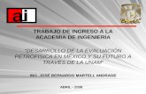 Desarrollo de la evaluación petrofísica en México y su futuro a través de la UNAM
