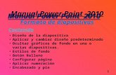 Manual Power Point  2010