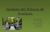 Jardines del Palacio de Aranjuez