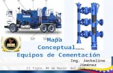 Mapa conceptual equipos de cementación