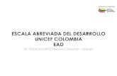 Escala abreviada del desarrollo unicef colombia