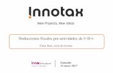 Innotax - Deducciones fiscales por actividades de I+D+i