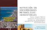 Nutrici³n en enfermedades metab³licas hereditarias