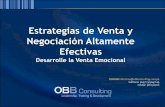 Estrategias de venta y negociacion altamente efectivas - OBB CONSULTING