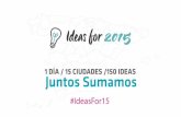 Presentación en #IdeasForJaen 2015 - Manuel Moreno